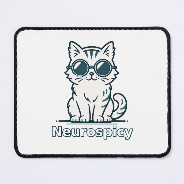 Item preview, Neurospicy Cool Cat Sunglasses designed and sold by ndmedia.