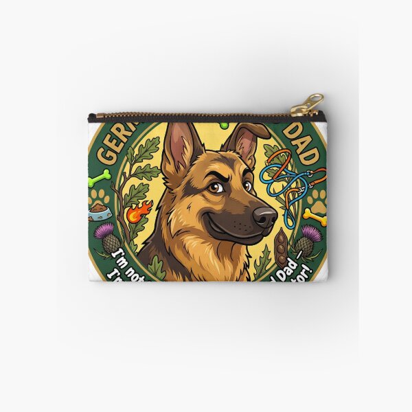 Item preview, German Shepherd Dad Fur-Covered Chaos Coordinator Funny GSD Gift designed and sold by Presshue.