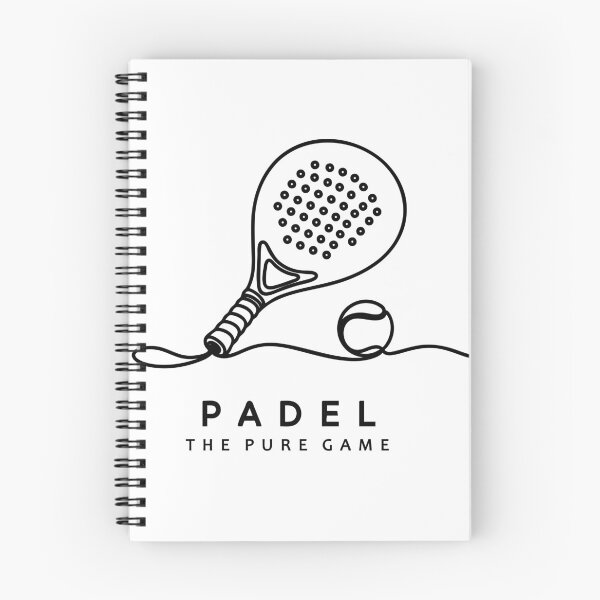 Item preview, Padel The Pure Game - Minimalist Line Art Racket Ball - Mens Sports Gift designed and sold by BelievingCreate.
