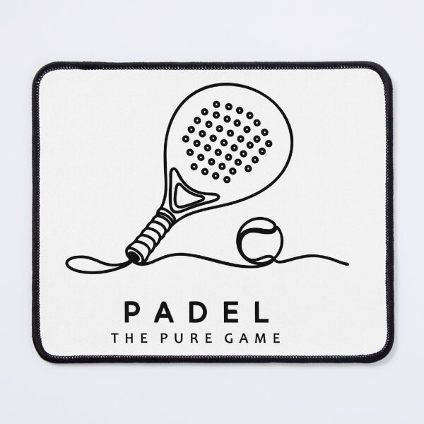 Item preview, Padel The Pure Game - Minimalist Line Art Racket Ball - Mens Sports Gift designed and sold by BelievingCreate.