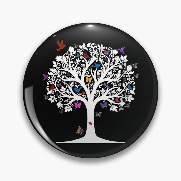 Item preview, TREE OF LIFE WITH BIRDS, BEES, BUTTERFLY AND INSECTS designed and sold by classic car craze.