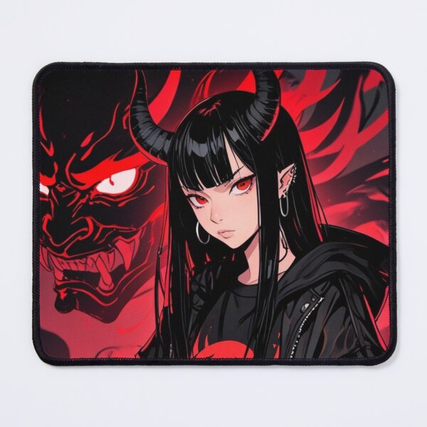 Item preview, Demon Girl Anime Red Black Dark Aesthetic designed and sold by AnimDream .