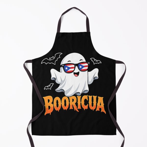 Item preview, Booricua Ghost Puerto Rican Flag Halloween Design designed and sold by Liomal.