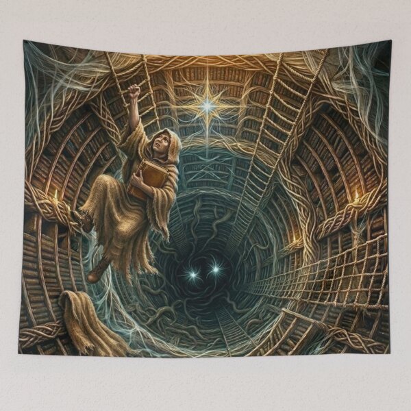 Item preview, The Last Light of the Endless Library designed and sold by JUTElCONIC.