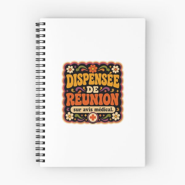 Artikelvorschau, Aus ärztlichen Gründen von der Besprechung befreit | Witziger Bürohumor (Für Frauen) entworfen und verkauft von Eric Sintès.