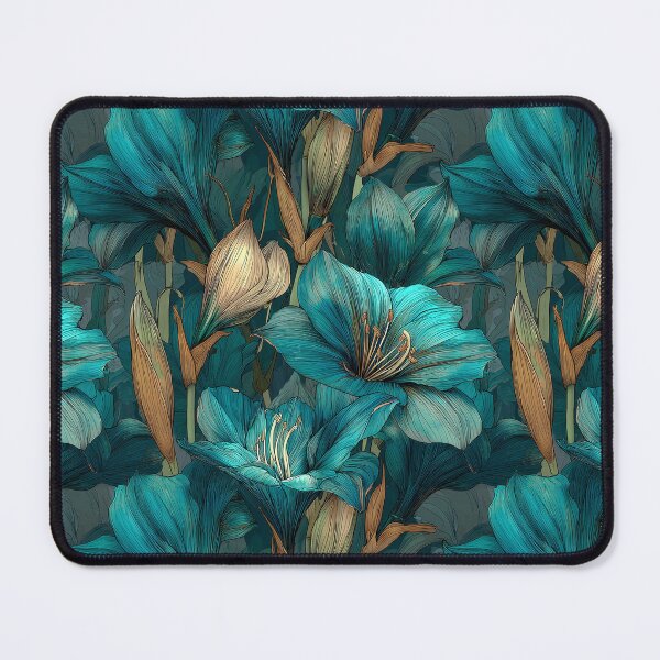 Item preview, Bold Amaryllis - Tropical Flower Pattern   - Valentine Gifts For Him designed and sold by RoyalStarsPatts.