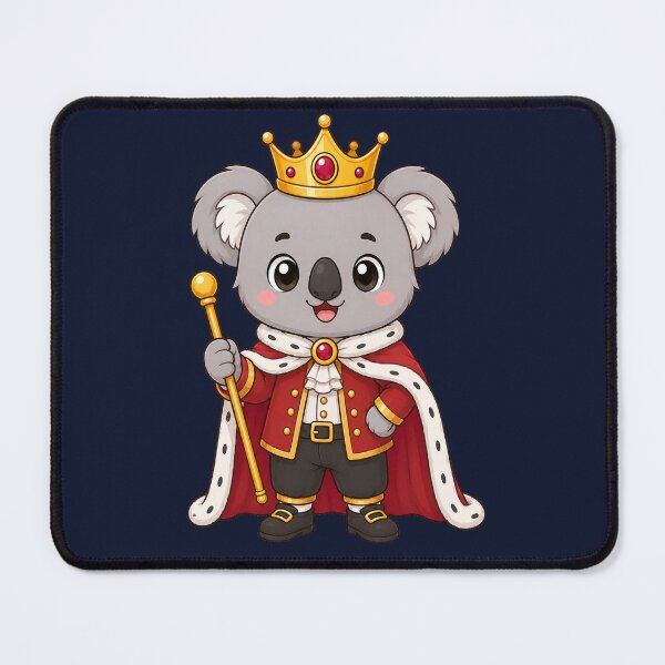 Item preview, Cute King Koala Royal Cub Wearing Gold Crown designed and sold by Seculinator.