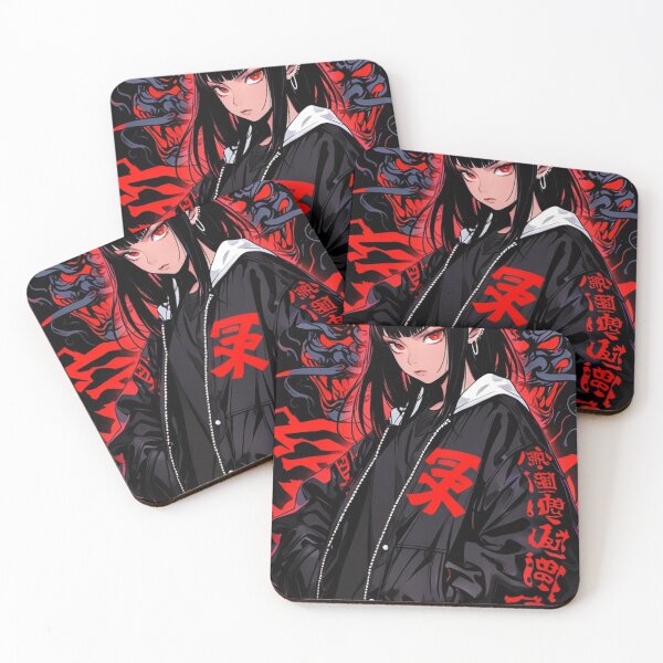 Item preview, Gothic Demon Anime Girl Red Eyes Aesthetic designed and sold by AnimDream .