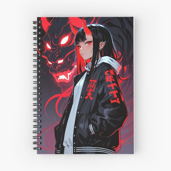 Item preview, Dark Anime Oni Girl Japanese Aesthetic designed and sold by AnimDream .