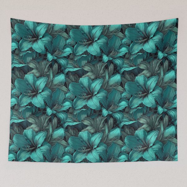 Item preview, Radiant Amaryllis Floral  - Retro Flower Floral   - Valentine Gifts For Men designed and sold by RoyalStarsPatts.
