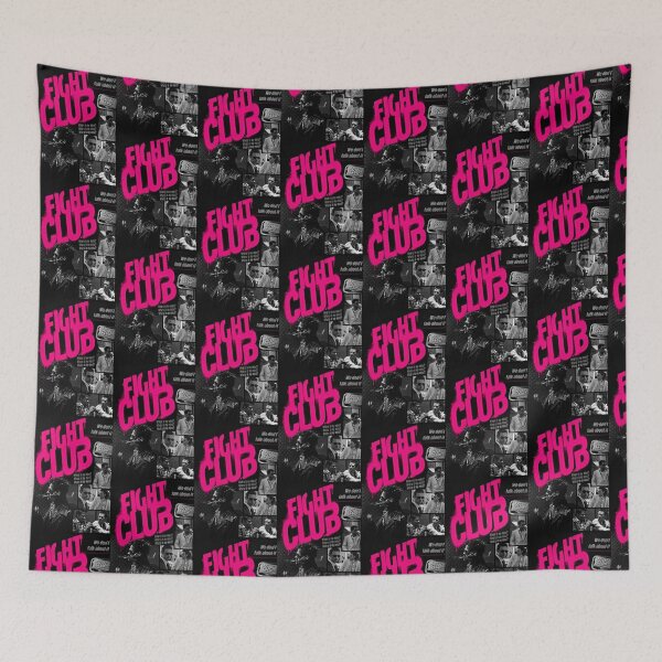 Item preview, Fight Club - Where is my mind aesthetic poster designed and sold by WavyArtStore.