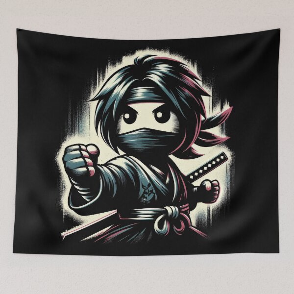 Item preview, Cute Ninja Girl  designed and sold by blindninja.
