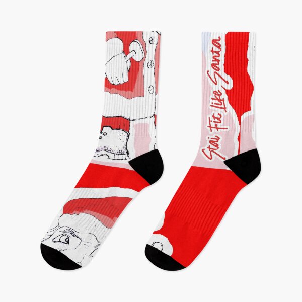 Item preview, Stay Fit like A Santa Claus (Drawing by ACCI)  designed and sold by VanyssaGraphics.