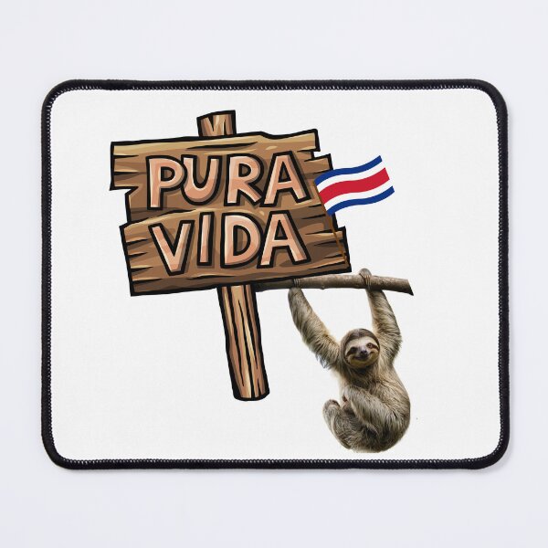Item preview, Cute Sloth Costa Rica Pura Vida designed and sold by A touch of creativity.
