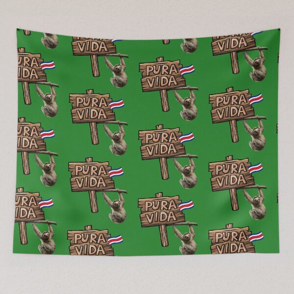 Item preview, Cute Sloth Costa Rica Pura Vida designed and sold by A touch of creativity.