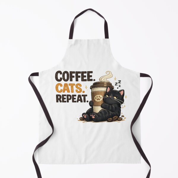 Item preview, Coffee Cats|  Funny Black Cat | Coffee Lover Design for Cat Moms and Coffee Lovers designed and sold by MimiSabu.
