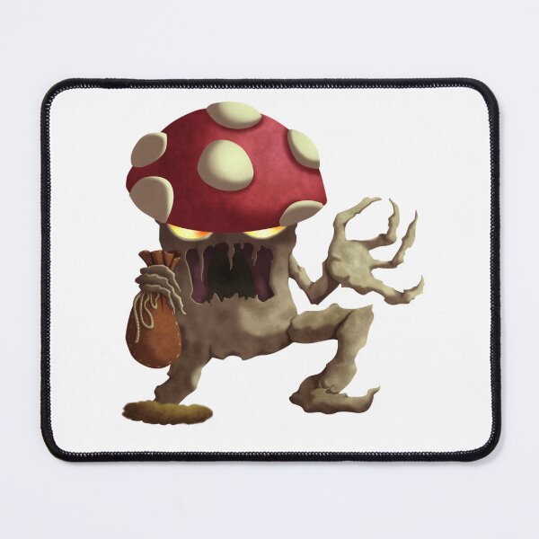 Item preview, Fierce Mushroom Monster Character designed and sold by DailyDoodlesBySumbul.