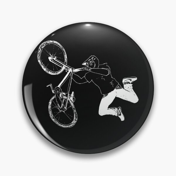 Item preview, Reckless Air: Modern BMX Street Art - Dark Version designed and sold by BarnBurns.
