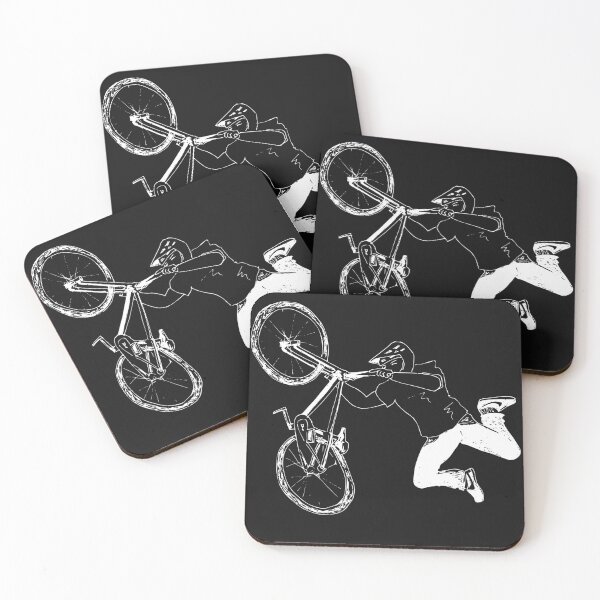 Item preview, Reckless Air: Modern BMX Street Art - Dark Version designed and sold by BarnBurns.
