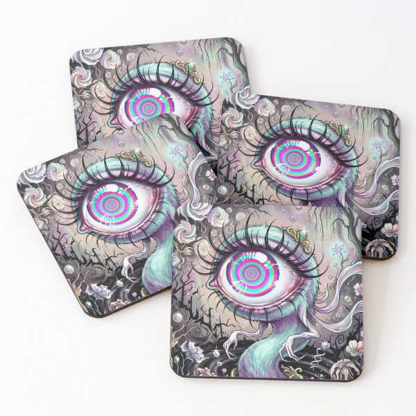 Item preview, One Eyed Cute Monster – Creepy Cute Fantasy Eye Creature designed and sold by QQQueen.