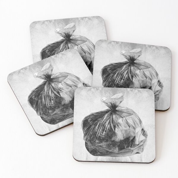 Item preview, Bag of Trash Dark Mundane Subverted Everyday Still Life Art designed and sold by Ghoul Enterprises.