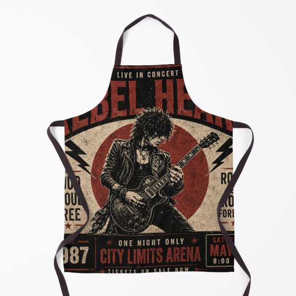 Item preview, Rebel Heart Vintage Rock Concert Poster designed and sold by S06PMarketing.