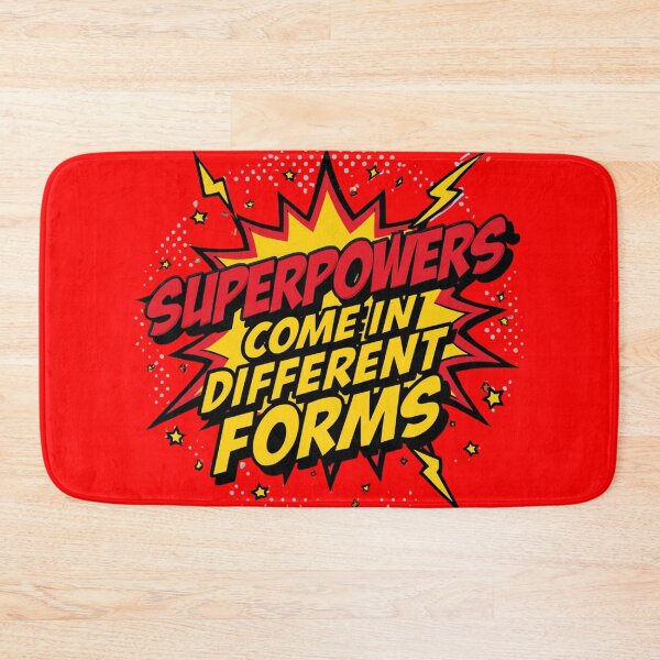 Item preview, Superpowers Come In Different Forms - Neurodiversity Pop Art designed and sold by EchoPrint Co..