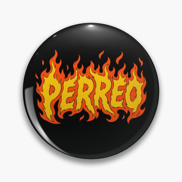 Item preview, Perreo Fire Flame Typography Reggaeton Design designed and sold by Liomal.