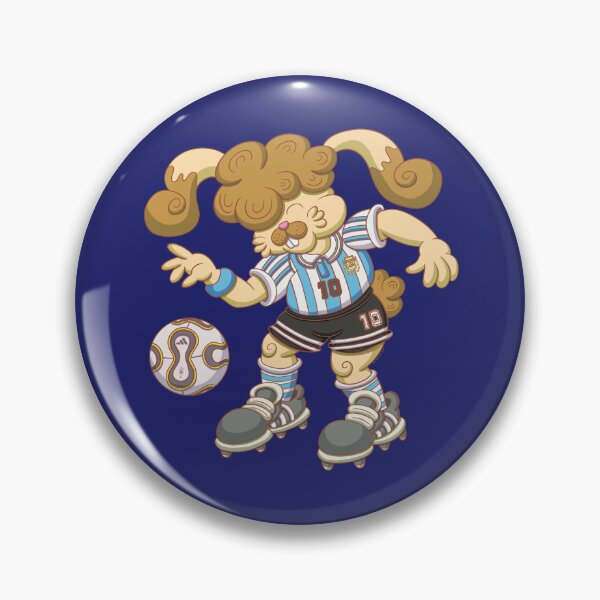 Item preview, Argentine bunny from the FIFA World Cup designed and sold by red-vandal-art.