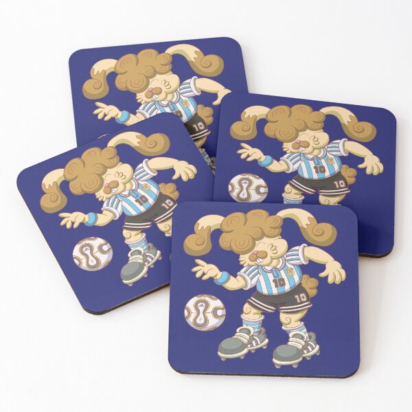 Item preview, Argentine bunny from the FIFA World Cup designed and sold by red-vandal-art.