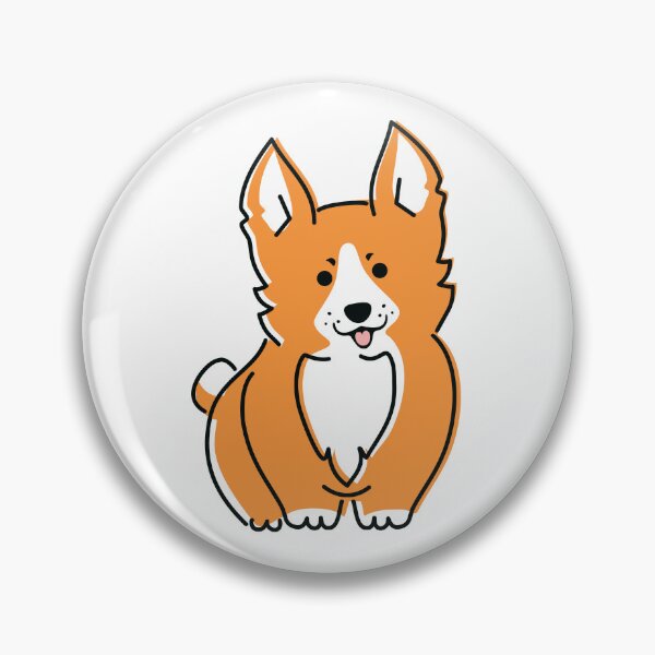 Item preview, corgi designed and sold by RenataStudio.