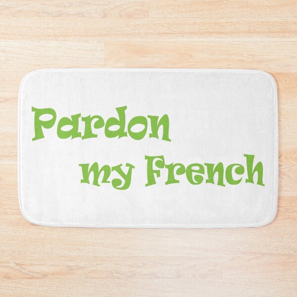 Item preview, Pardon My French Lime Green Design designed and sold by BetweenForms.