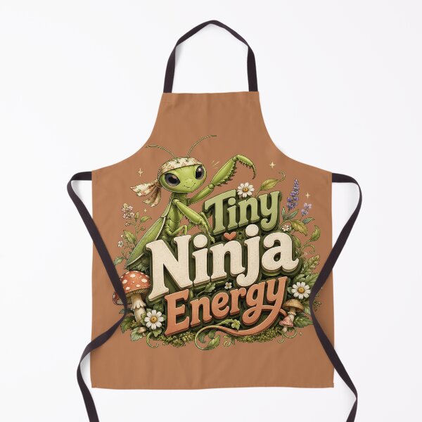 Item preview, Tiny Ninja Energy Praying Mantis designed and sold by Weirdwildco69.
