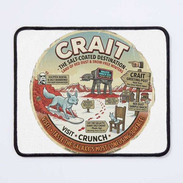 Item preview, Crait designed and sold by FishNerd2006.