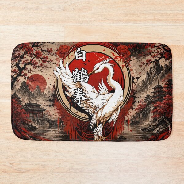 Item preview, Spirit of the White Crane designed and sold by Fei Long Design Hub.