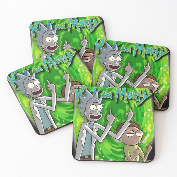 Aperçu de l'œuvre Rick et Morty créée et vendue par TattedTees.