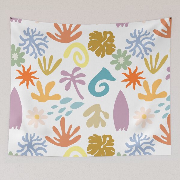Item preview, Summer Coast Patterns - Boho Matisse Style designed and sold by CreationSpace3005.