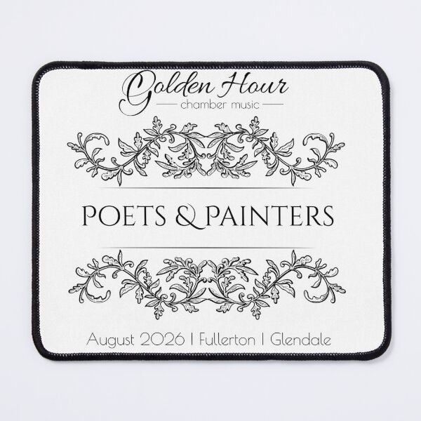 Item preview, Poets and Painters designed and sold by goldenhourchambermusic.