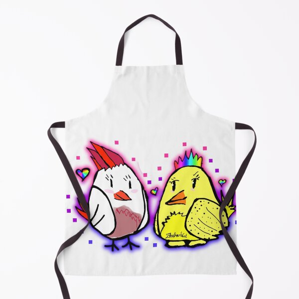 Item preview, Cute Love Birds (BiFlagThemed)  designed and sold by BluePhoenixCat.