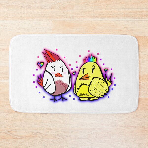 Item preview, Cute Love Birds (BiFlagThemed)  designed and sold by BluePhoenixCat.