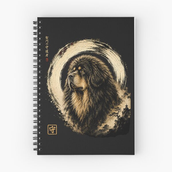 Item preview, Guardian of the Sacred Gate – Tibetan Mastiff | Guardians of the Enso designed and sold by Sanctum Icons.