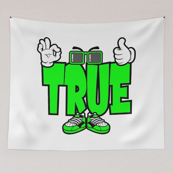 Item preview, True - ICONIC Comic Character Bold urban designed and sold by NFTWords.