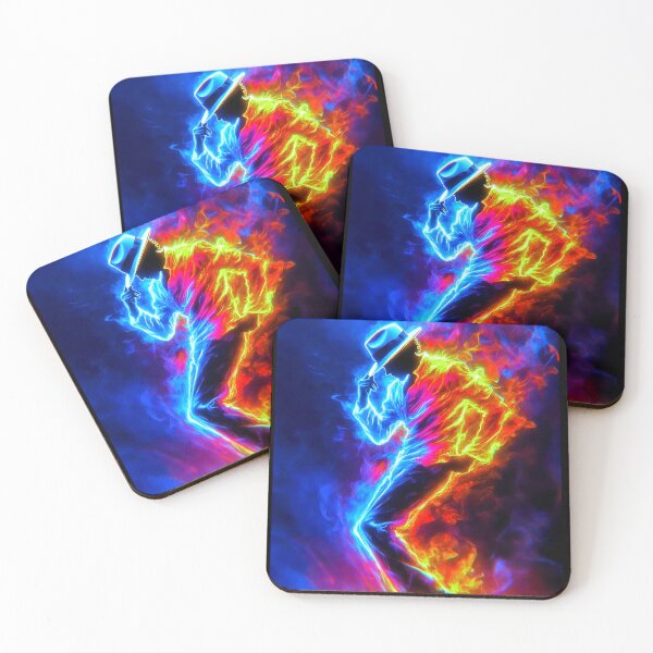 Item preview, Neon Pop Dance Legend Digital Art Sticker designed and sold by ExploreAura Studio.