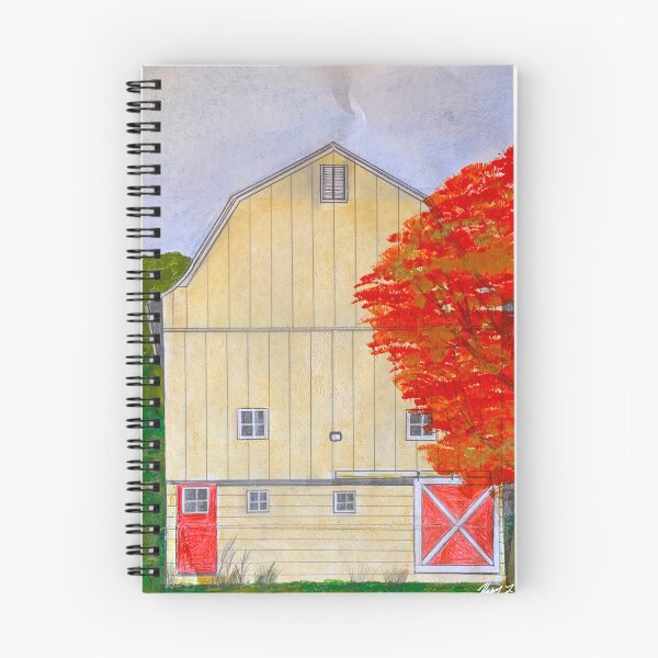 Item preview, Autumn Splendor Country Barn designed and sold by Haxson37art.