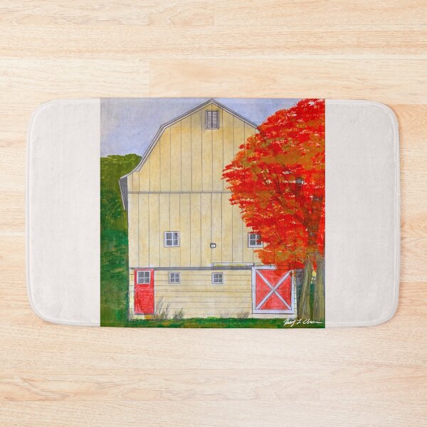 Item preview, Autumn Splendor Country Barn designed and sold by Haxson37art.