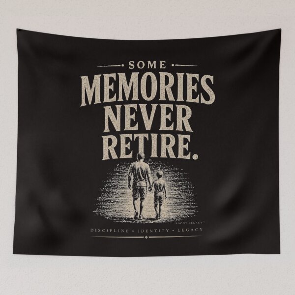 Item preview, Some Memories Never Retire Shirt | Father Son Memories | Dad and Son Gift | Family Legacy Tee designed and sold by BOOGY LEGACY™.