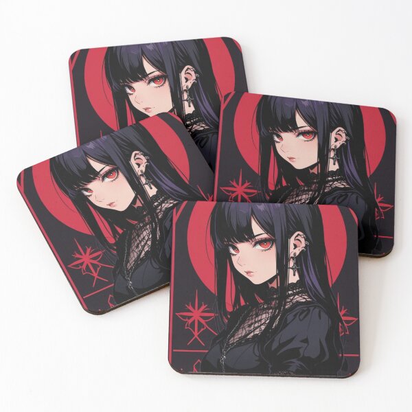 Item preview, Goth Anime Girl Pastel Goth Aesthetic designed and sold by AnimDream .