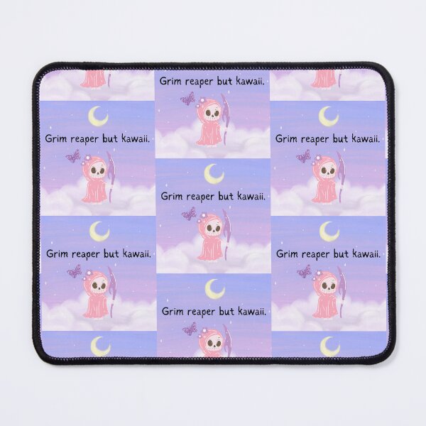Item preview, Kawaii Cute Grim Reaper Pastel Goth designed and sold by WildWoodlandWitch.