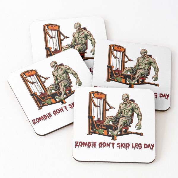Item preview, Zombie workout in the gym  designed and sold by HappyDoodle11.