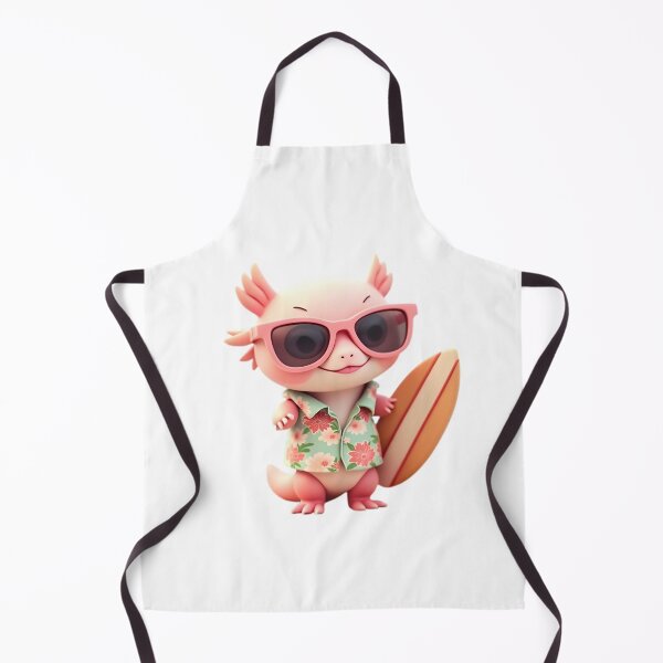 Item preview, Cool Axolotl Surfer with Sunglasses designed and sold by Luna-Flow.